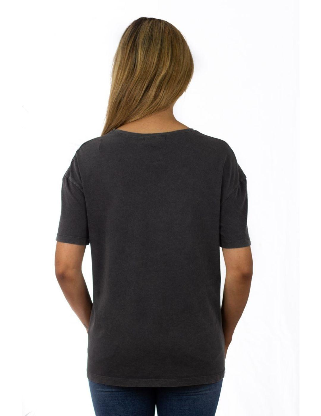 CAMISETAELEANOR COMECOCOS NEGRO-X