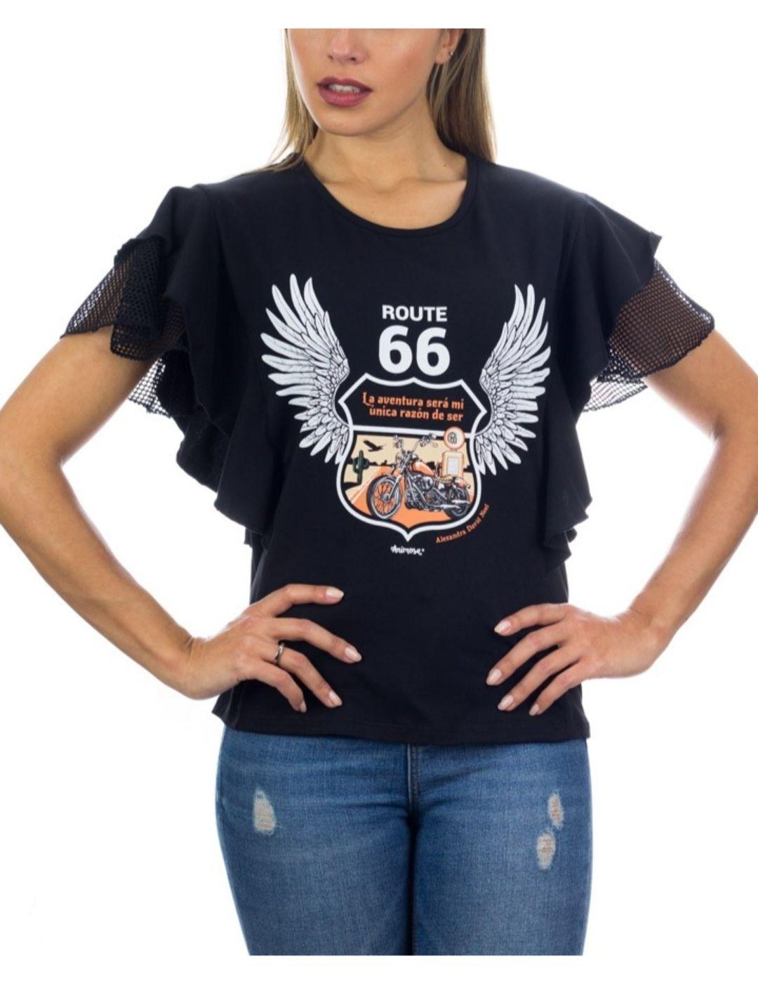 CAMISETA ALEXANDRA RUTA 66-X