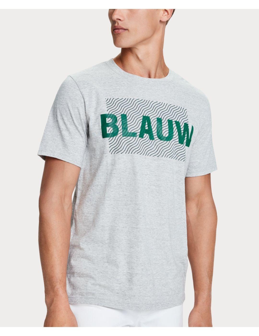 BASIC BLAUW TEE-X