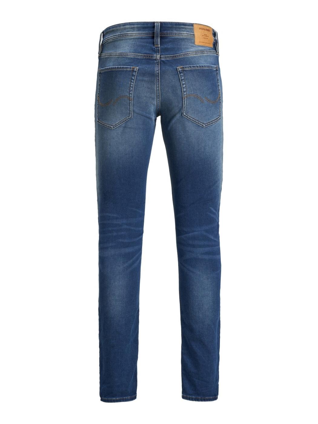 Pantalón vaquero Jack&Jones Glenn slim azul medio de hombre