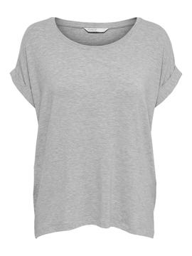 Camiseta Only Monster Noos gris para mujer-