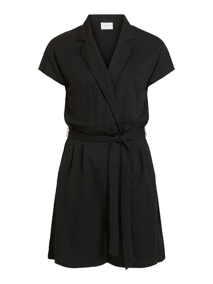 VISAFINAS/S PLAYSUIT BLACK-W