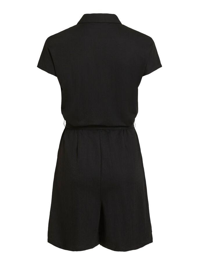 VISAFINAS/S PLAYSUIT BLACK-W