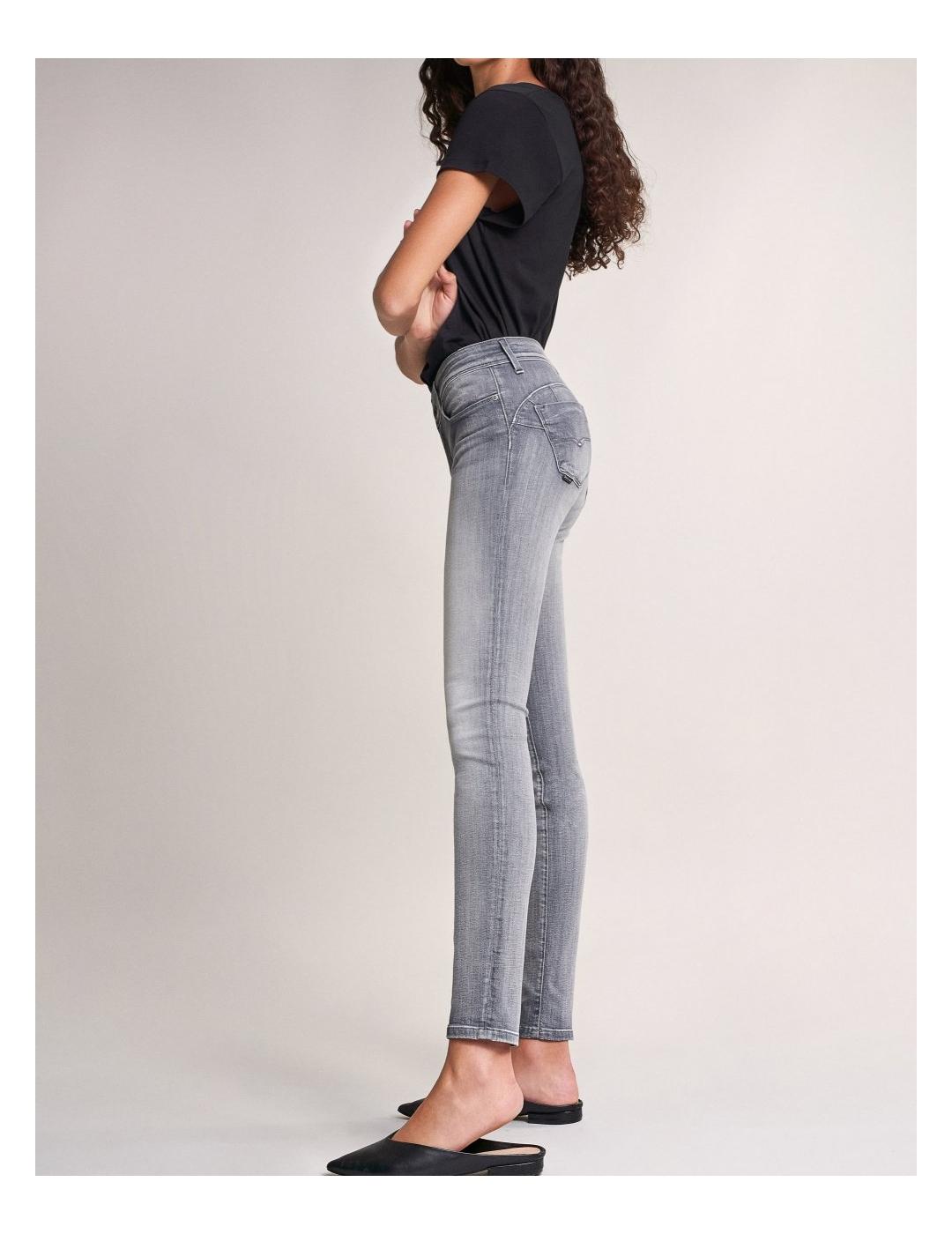 JEANS GRIS PUSH UP WONDER- X