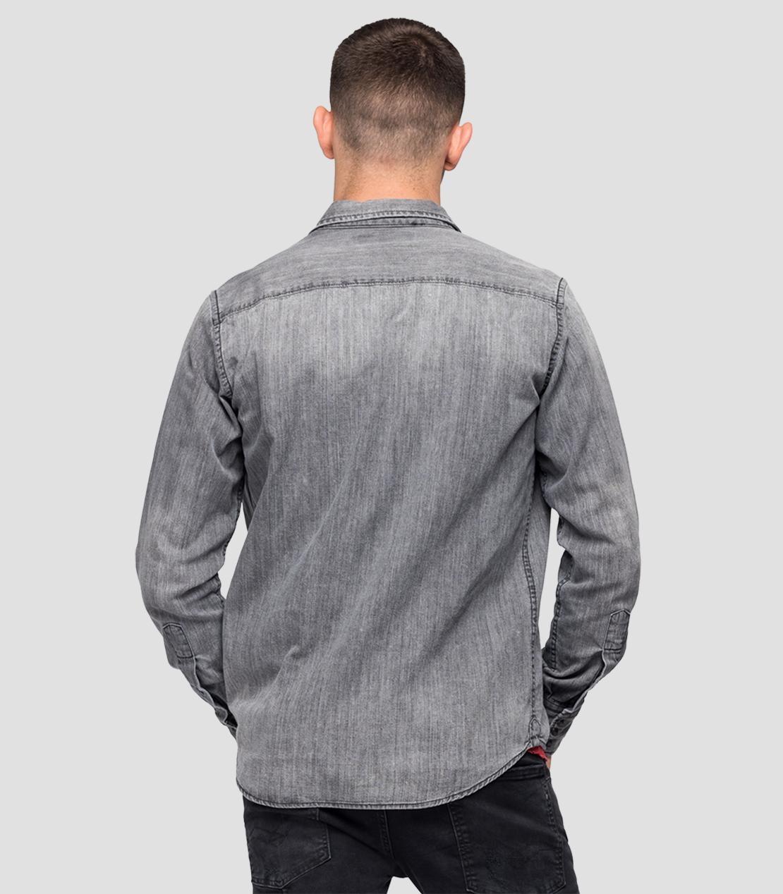 CAMISA VAQUERA GRIS M4860B.154749.096- X