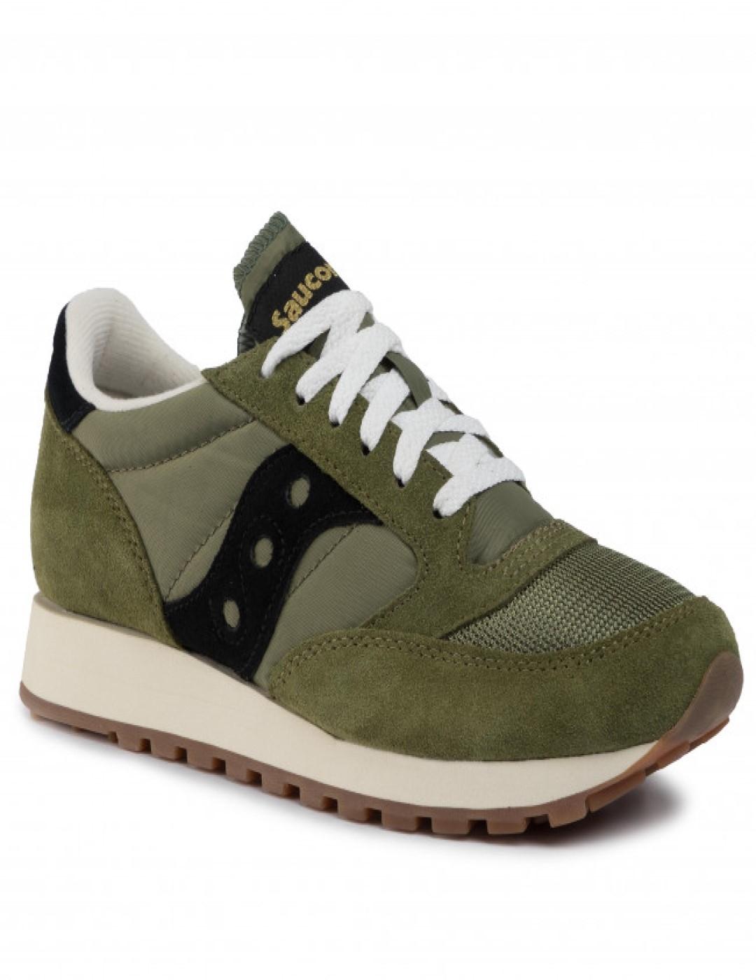 JAZZ ORIGINAL SUEDE OLIVE-X