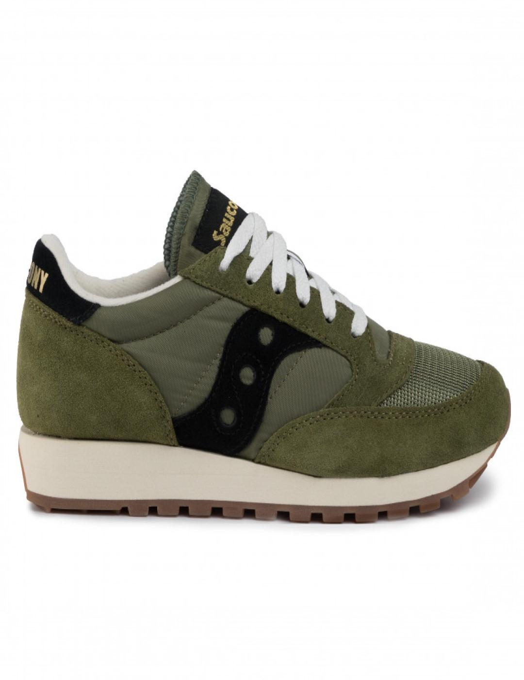 JAZZ ORIGINAL SUEDE OLIVE-X