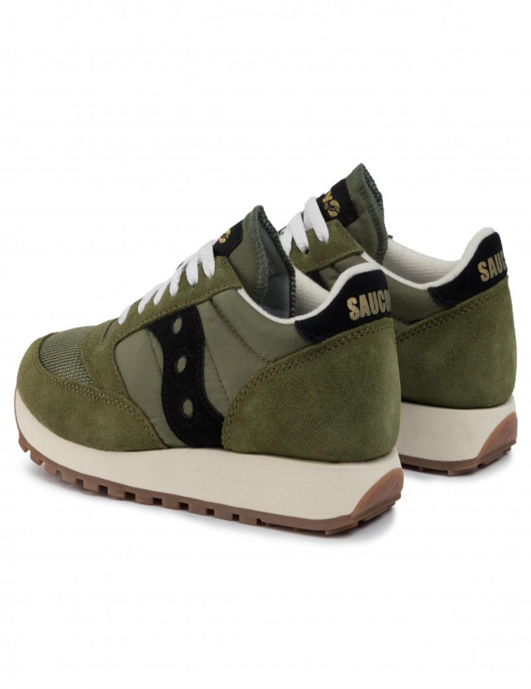 JAZZ ORIGINAL SUEDE OLIVE-X