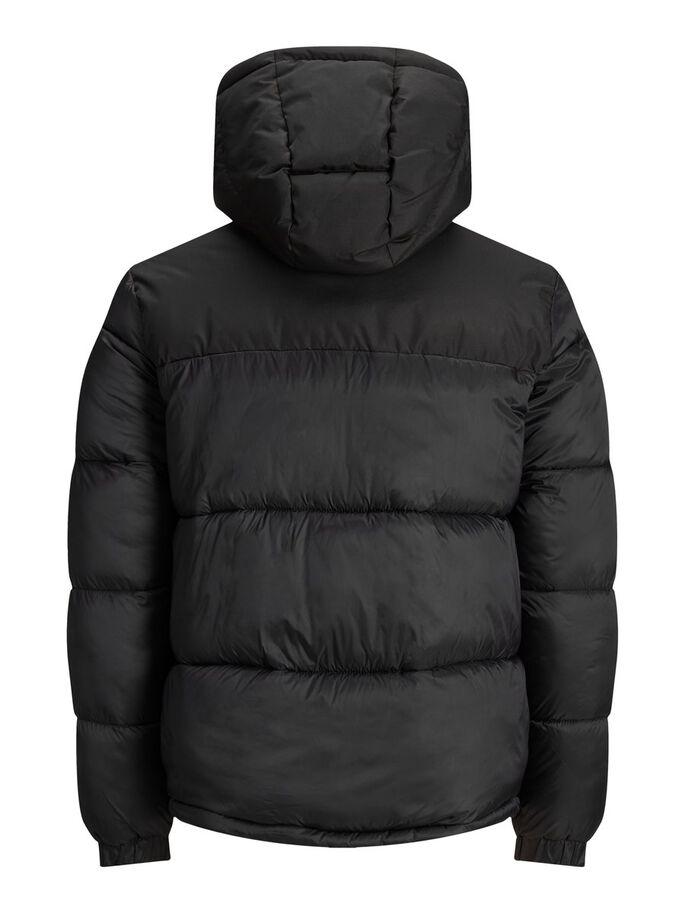 JJDREW PUFFER HOOD BLACK-X