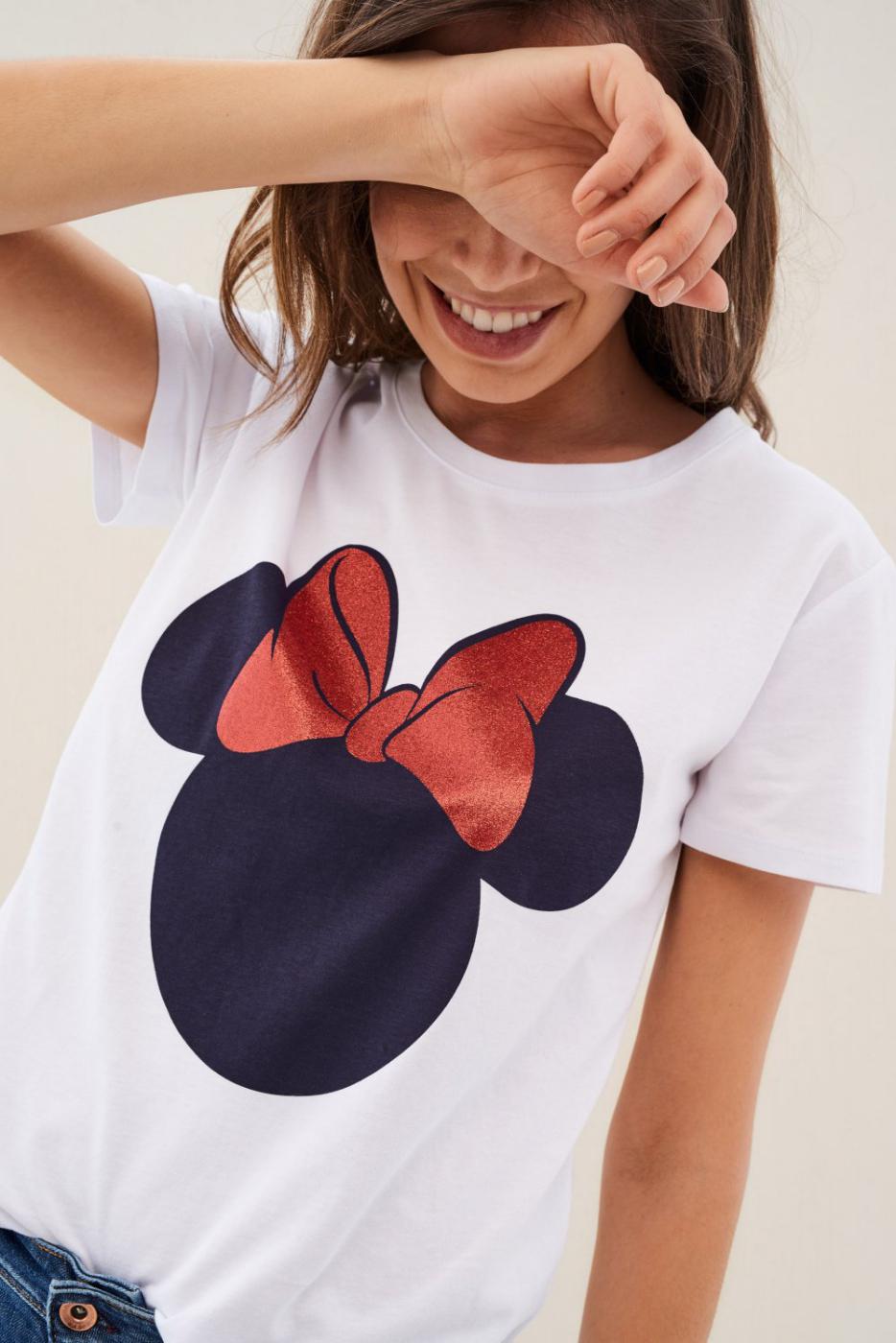 CAMISETA MINNIE LAZO-U