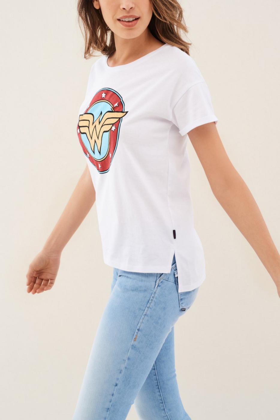 CAMISETA ESCUDO WONDER WOMAN-U