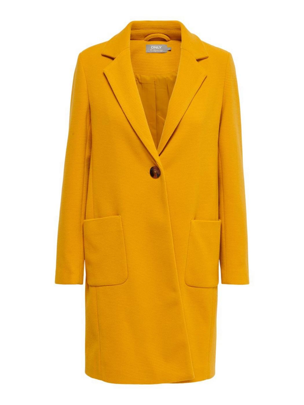 ONLASTRID-RAY COAT GOLDEN YELLOW-X