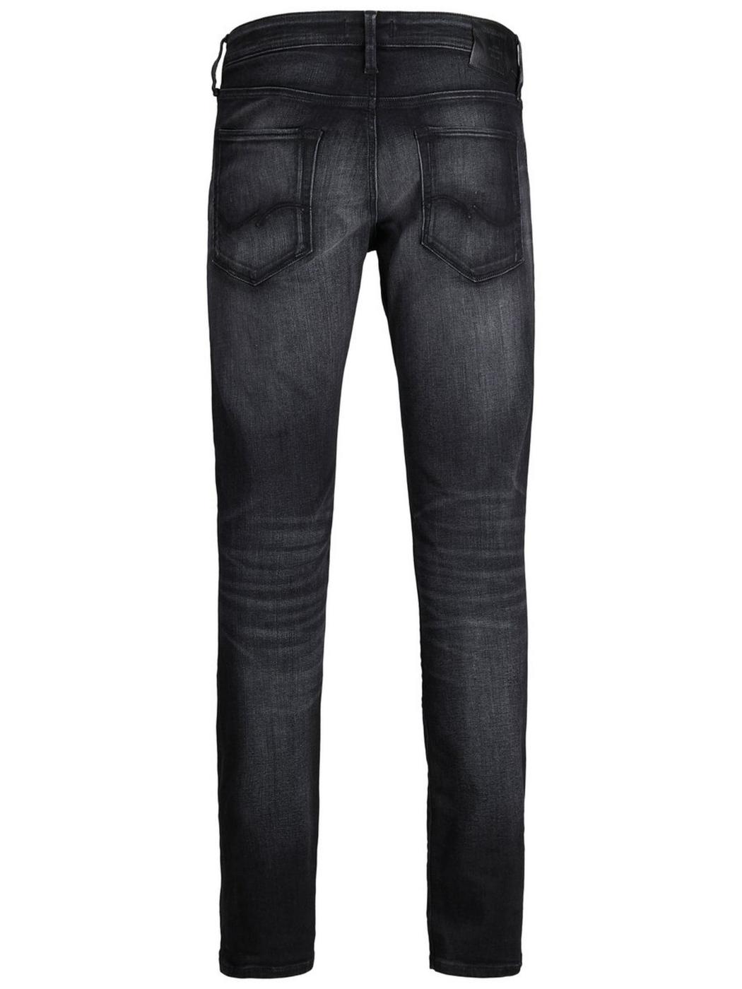 Pantalón vaquero Jack/df01Jones Gleen slim negro hombre