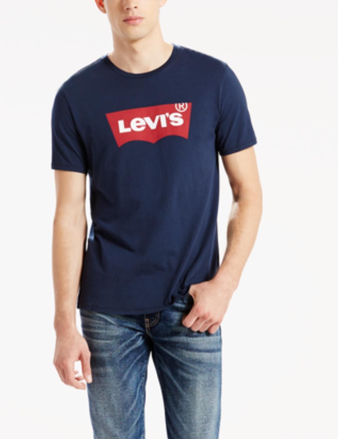Camiseta levis logo marino manga corta hombre-ñ22